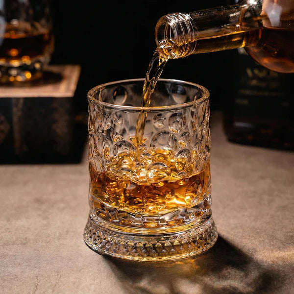 ORBYS® - Verre à Whisky Rotatif | 5 Designs au Choix