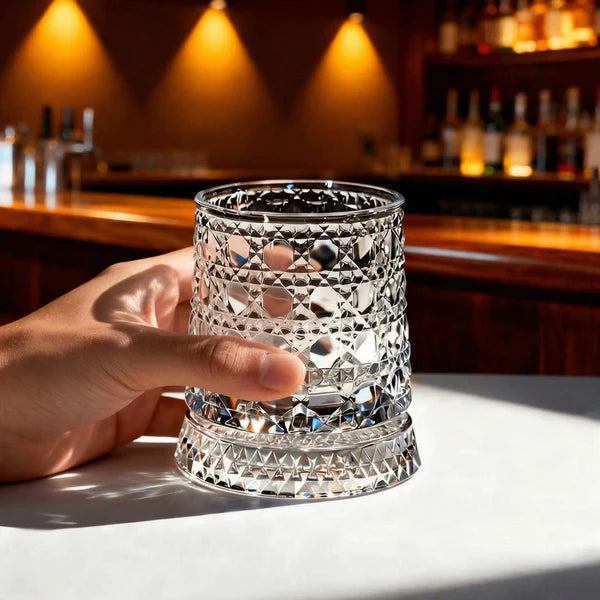 ORBYS® - Verre à Whisky Rotatif | 5 Designs au Choix