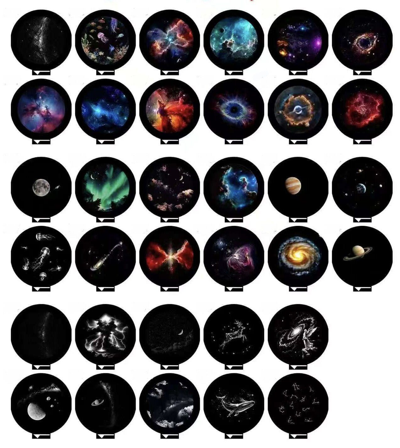 Projecteur ORBYS - Veilleuse Étoilée & Ciel Nocturne