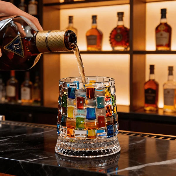ORBYS® - Verre à Whisky Rotatif | 5 Designs au Choix